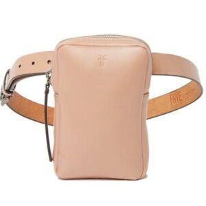 Frye Tan Leather Belt Bag